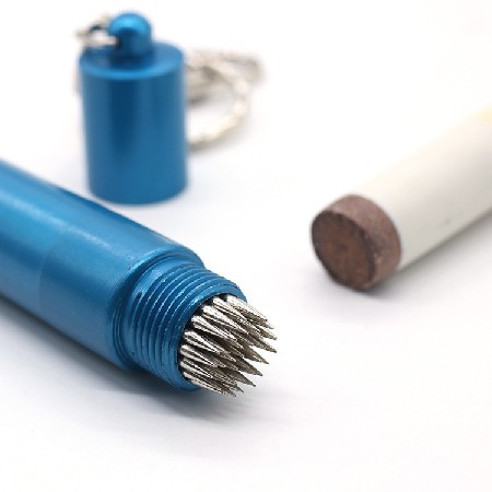 [绿草厂家]台球配件 台球杆皮头顶刺修理五金工具斯诺克桌球用品