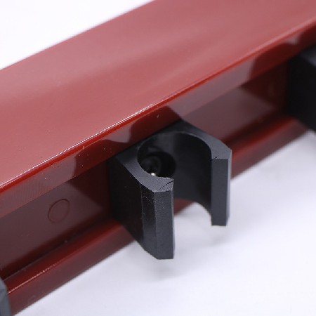 [绿草厂家批发]塑料罗马杆架 台球杆固定架塑料6控壁架桌球配件